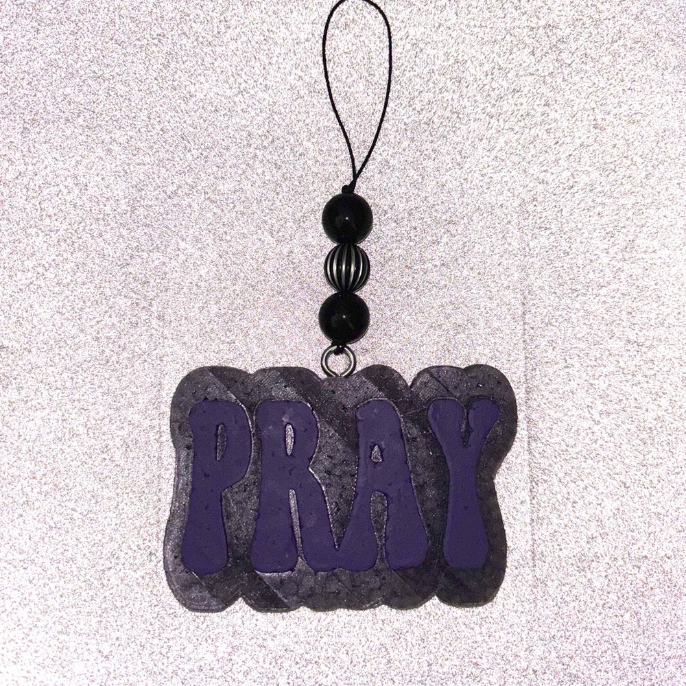 Purple 'Pray' Freshie